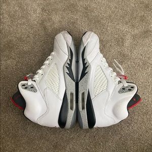 Jordan 5 white cement